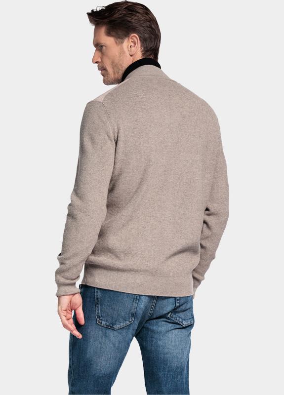 Baileys Vest Bruin Cardigan Zip  Front body sing 522087/865