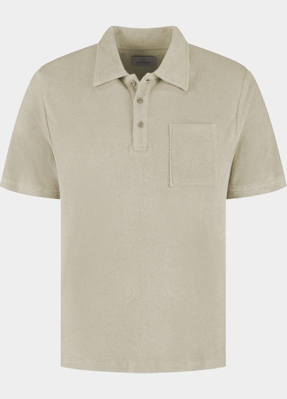 Dstrezzed Polo heren Beige Roy Polo 240030/107