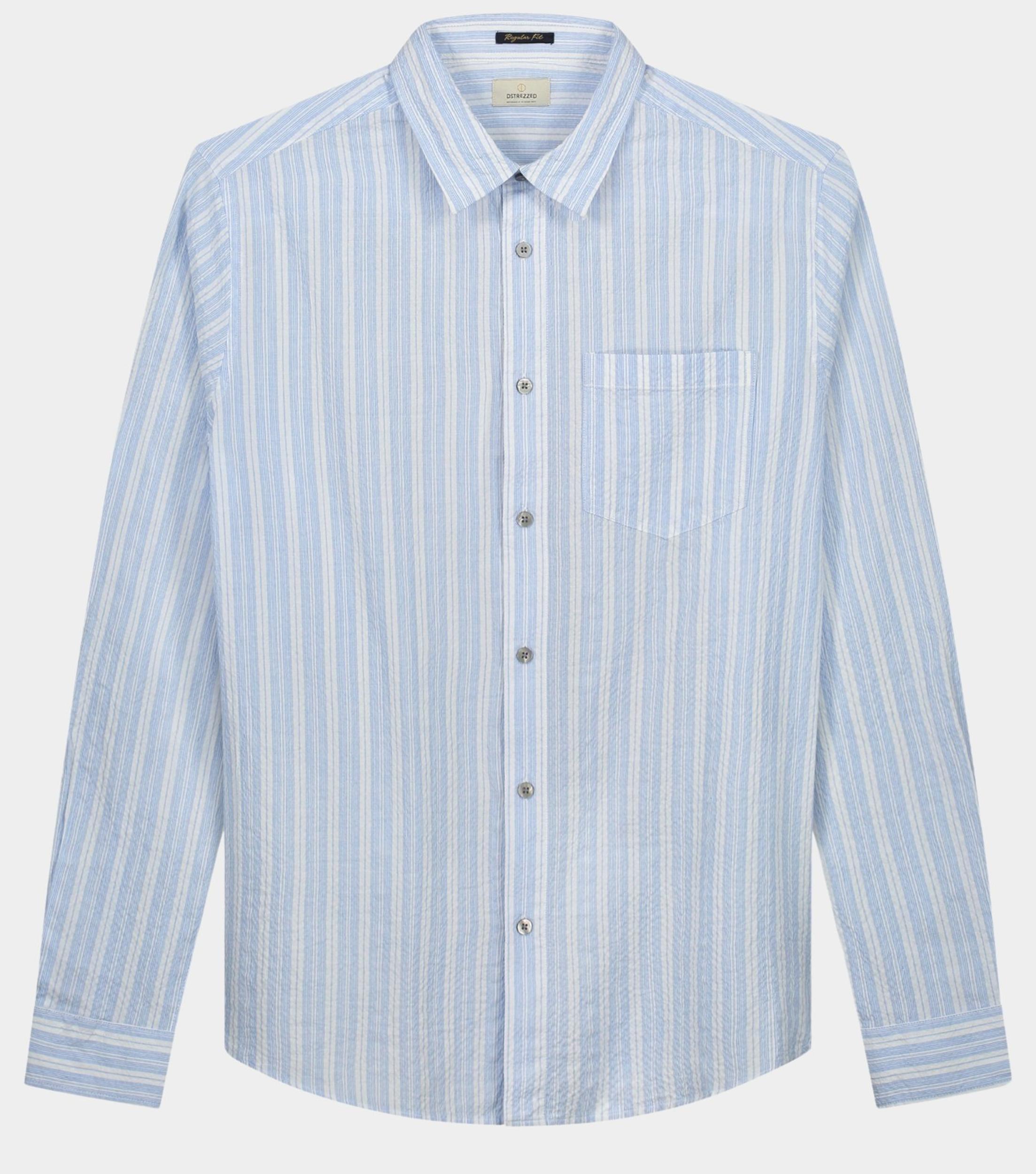 Dstrezzed Casual hemd lange mouw Wit DS_Clay Shirt 303828/100