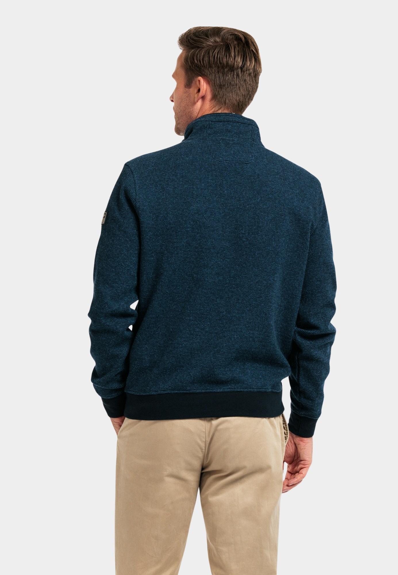 Baileys Half Zip Blauw Sweatshirt 1/2 Zip 423107/65