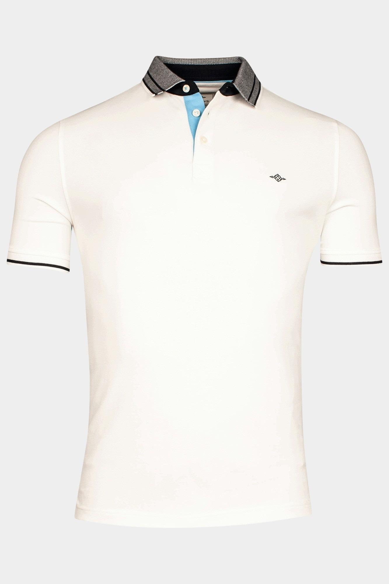 Baileys Polo korte mouw Beige Poloshirt 415283/11