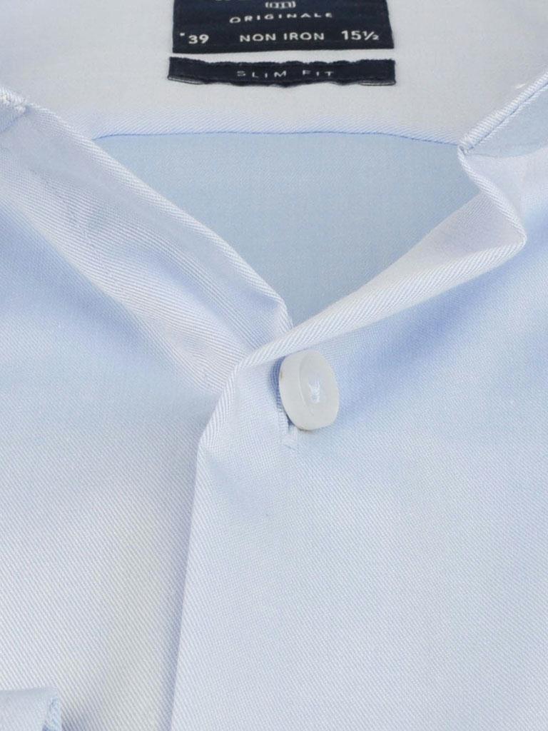 Profuomo Overhemd extra lange mouw Blauw  PP0H0A024/400