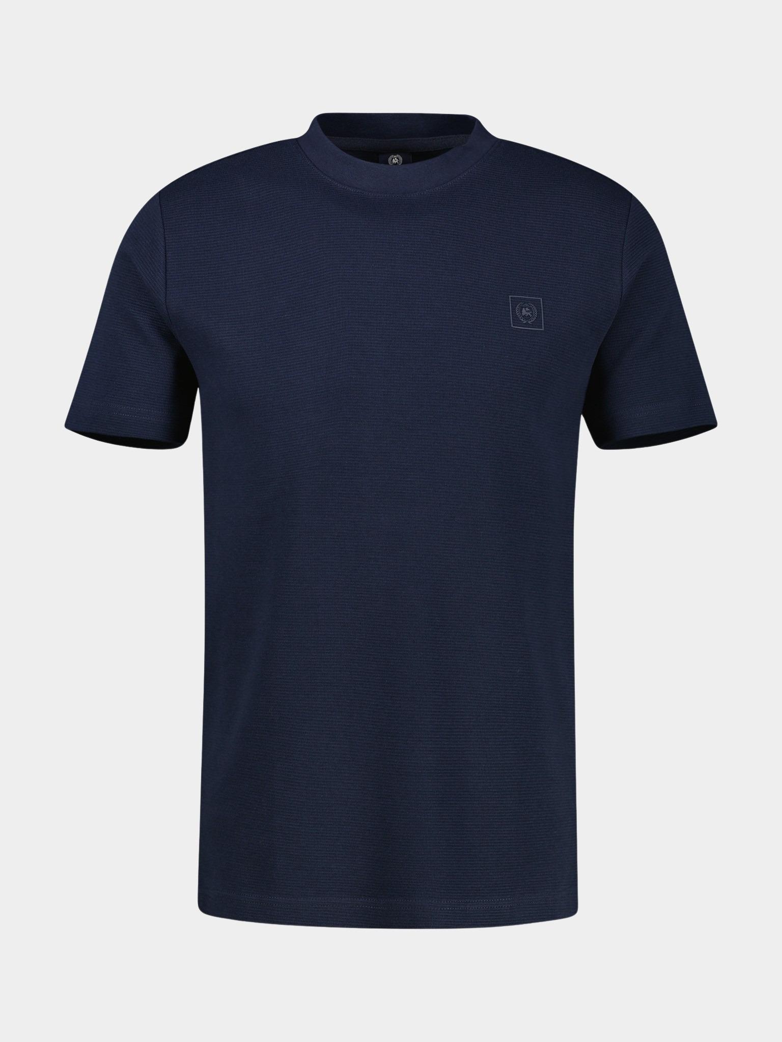 Lerros T-shirt korte mouw Blauw  2583030/485