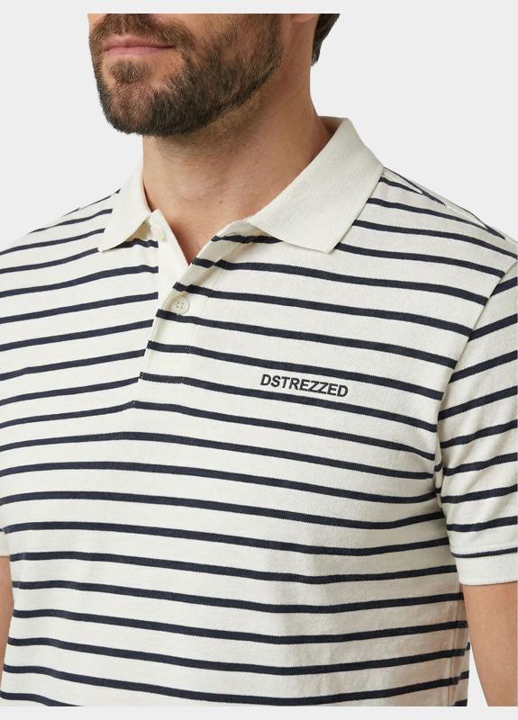 Dstrezzed Polo korte mouw Beige Maxton Polo 240202/107
