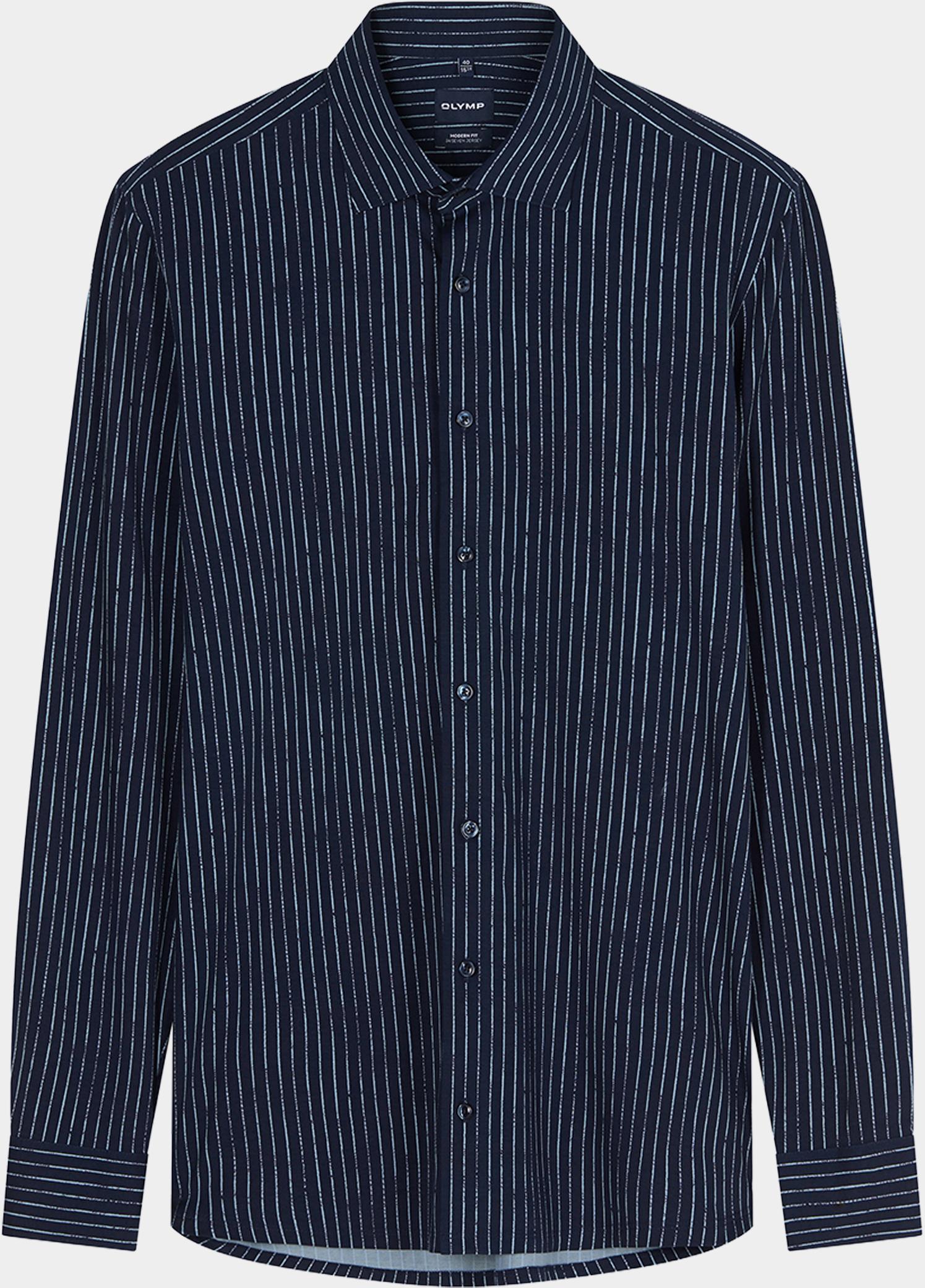 Olymp Zakelijk overhemd heren Blauw OLYMP Luxor 122524/18