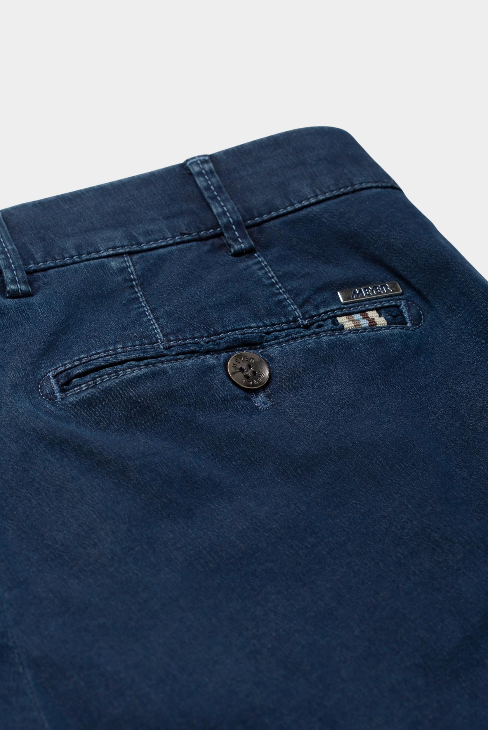 Meyer Flatfront Jeans Blauw BONN Art.1-4108 1021410800/17