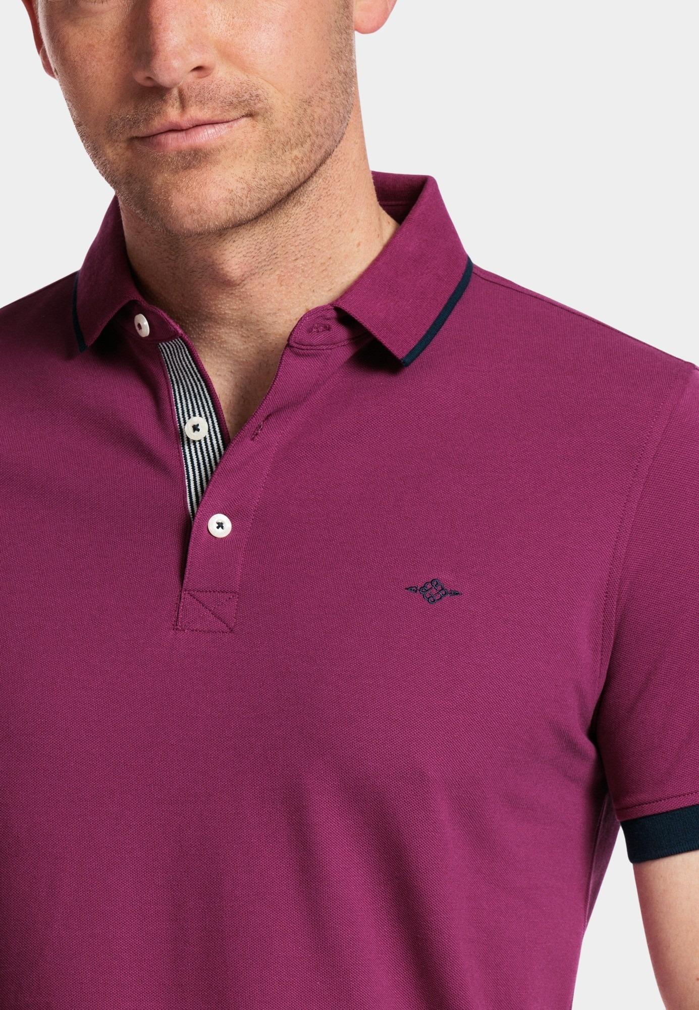 Baileys Polo korte mouw Rood Poloshirt Pique 415284/45