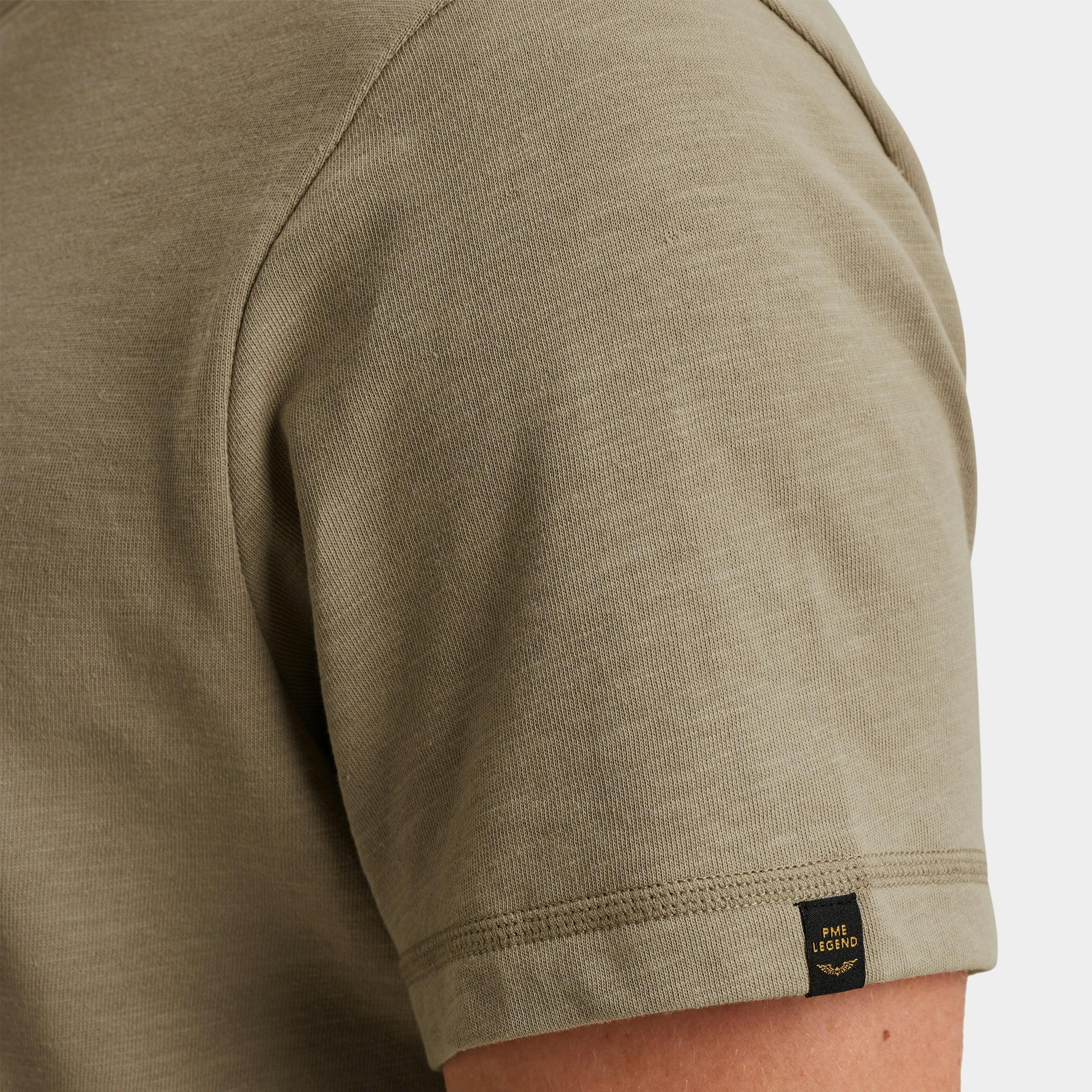 PME Legend T-shirt korte mouw Groen Short sleeve r-neck heavy slu PTSS2509565/8011