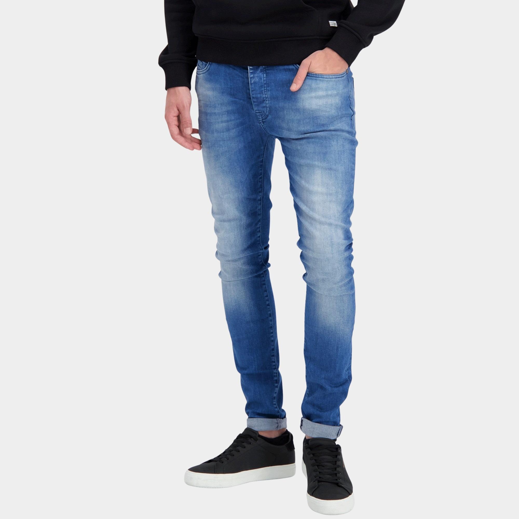 Cars Jeans 5-Pocket Jeans Blauw DUST 75528/94