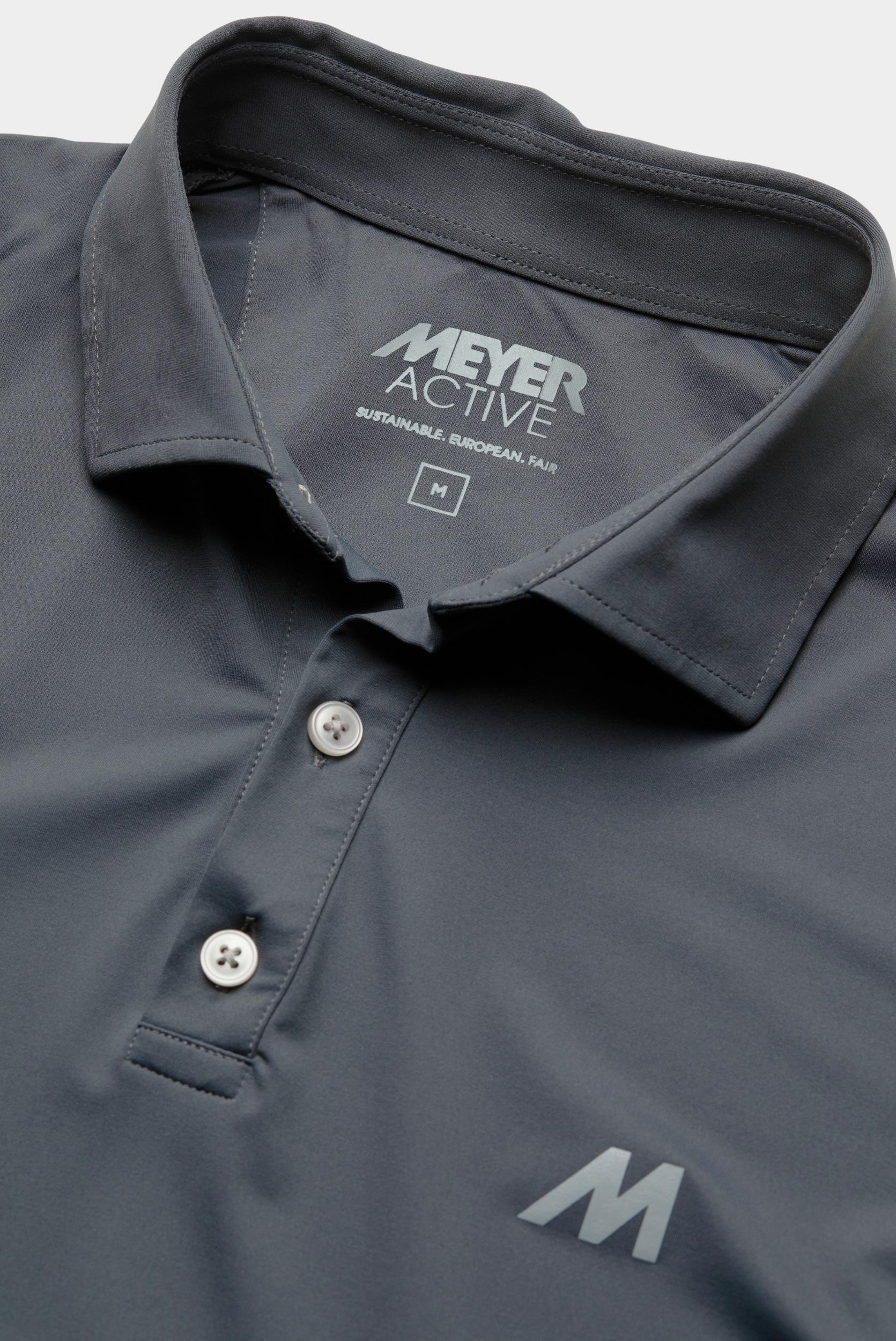 Meyer Polo korte mouw Grijs TIGER Art.9-9005 9509900500/08