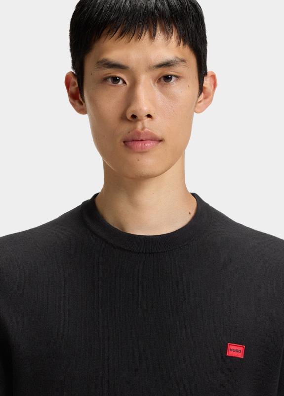 HUGO Red Pullover Zwart San Cassius-C1 10243453 01 50475083/001