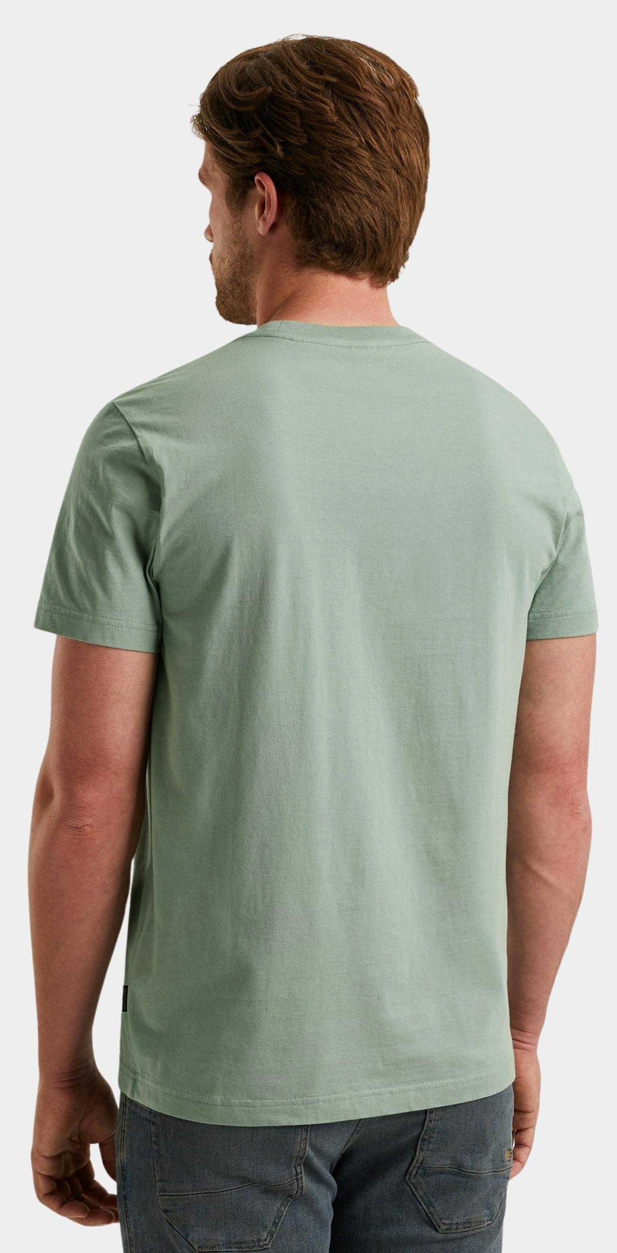 PME Legend T-shirt korte mouw Groen Short sleeve r-neck single je PTSS2508575/5226