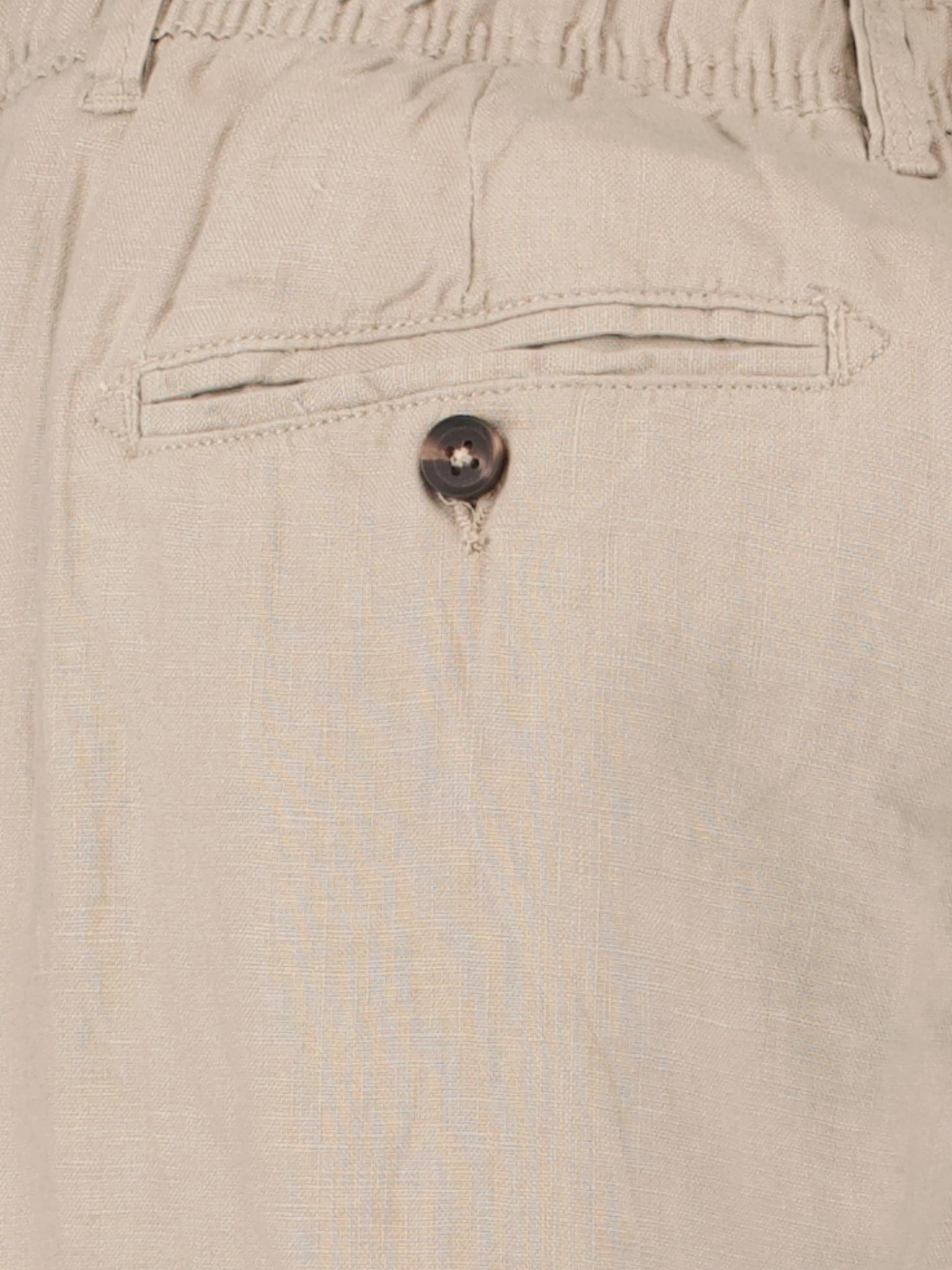 Bos Linnen Broek Beige  9506424/620