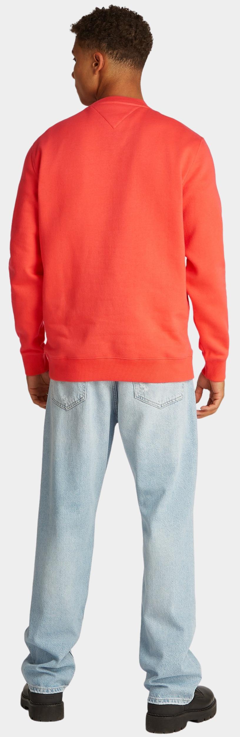 Tommy Jeans Sweater Oranje TJM REG S FLAG CREW EXT DM0DM20741/SN6