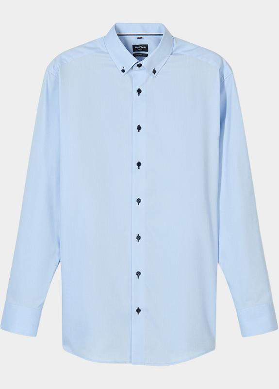 Olymp Zakelijk overhemd heren Blauw Luxor 129414/10