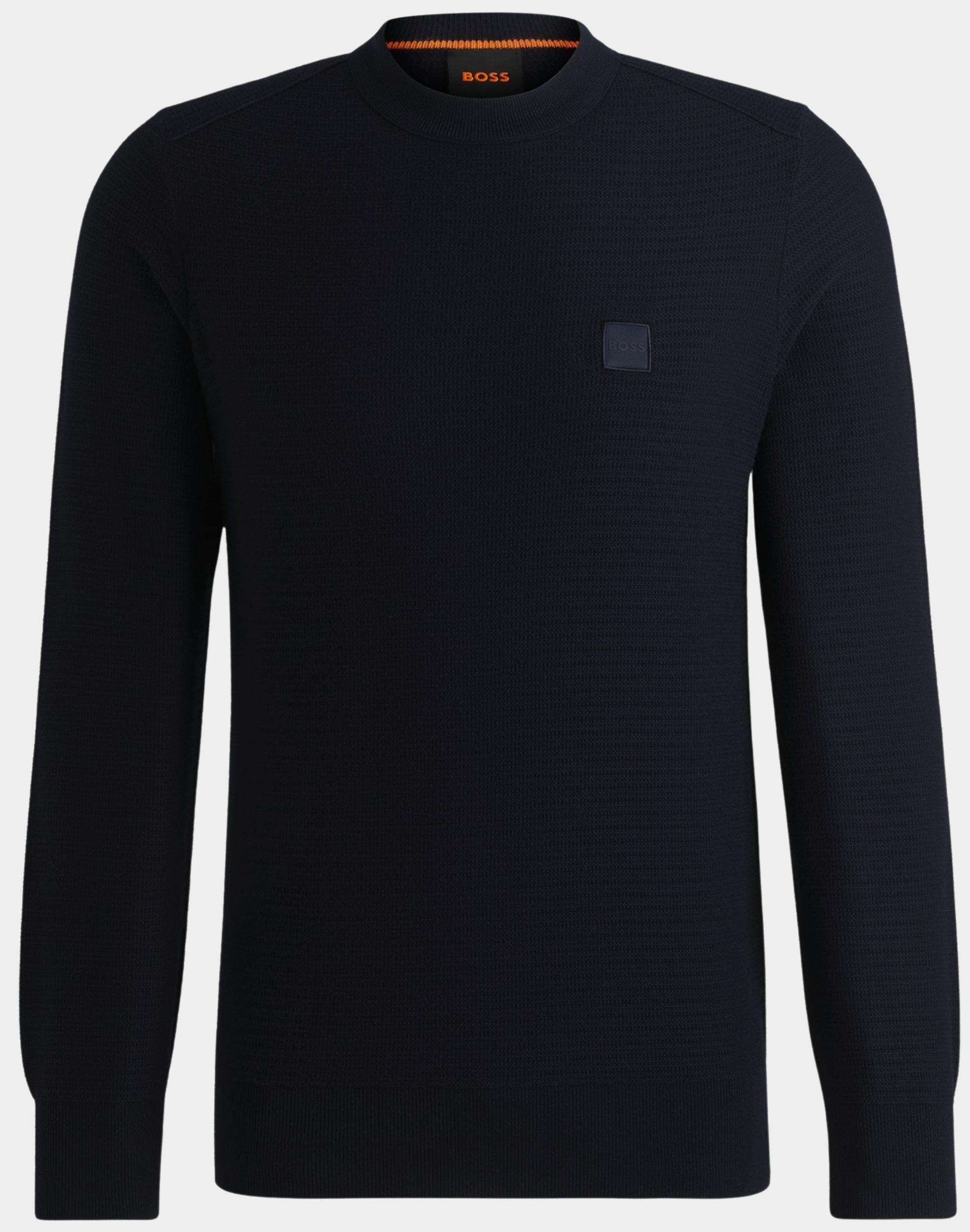 BOSS Orange Pullover Blauw Anion_S 10265864 01 50527584/404