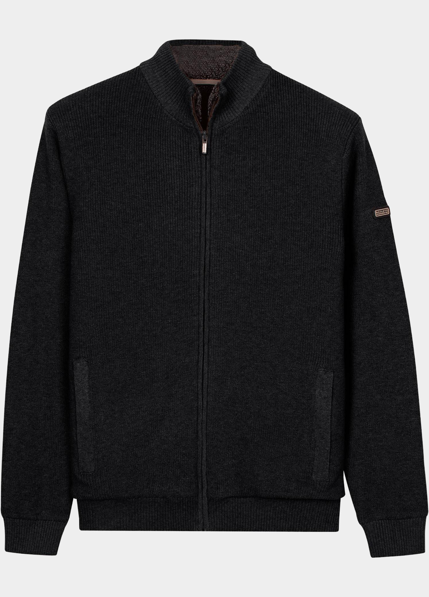 Baileys Vest heren Blauw Cardigan Zip Fully Lined 622170/965