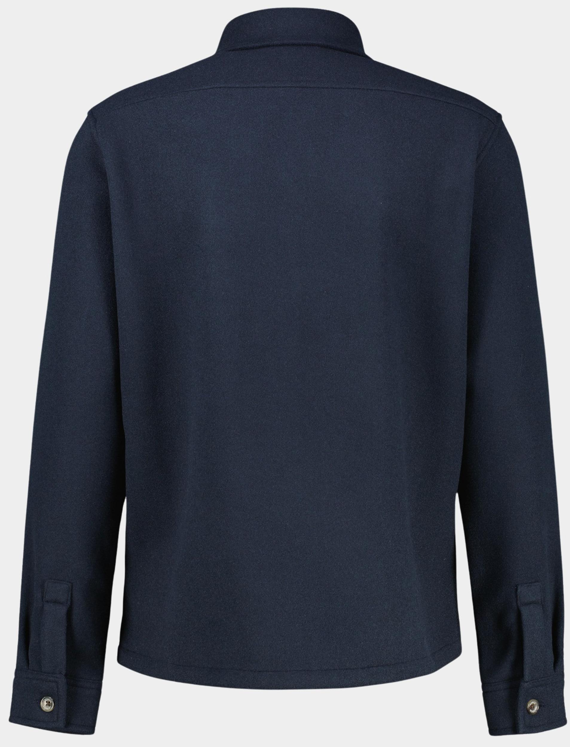 Lerros Casual hemd lange mouw Blauw  2581280/485