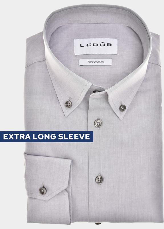 Ledub Overhemd extra lange mouw Grijs  0702097/230-000-000