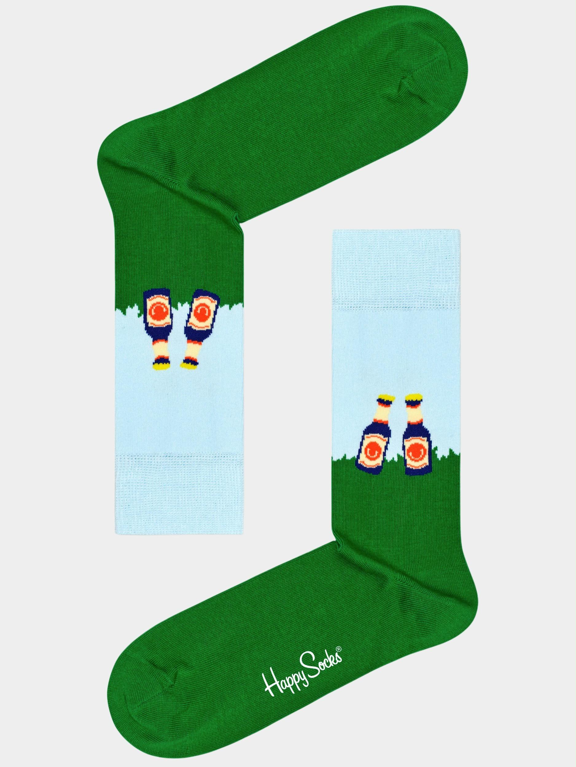 Happy Socks Sokken Blauw Picnic Time PCT01/7303