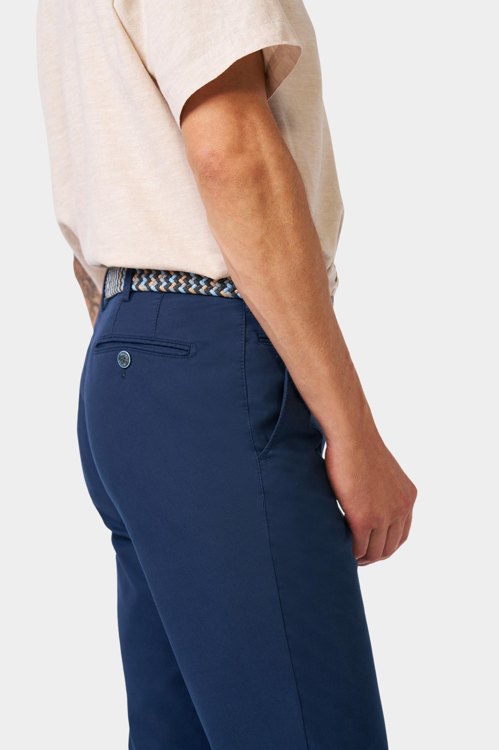 Meyer Chino Blauw BONN Art.1-8121 1021812100/19