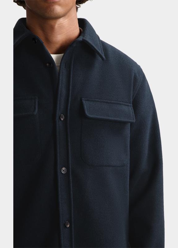 Dstrezzed Overshirt Blauw Ulrik Overshirt 303776-NOS/649