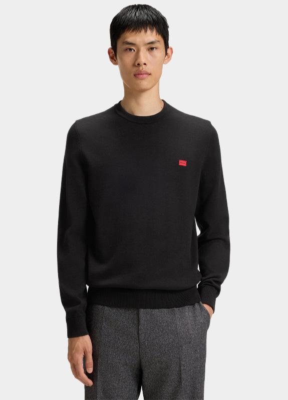 HUGO Red Pullover Zwart San Cassius-C1 10243453 01 50475083/001