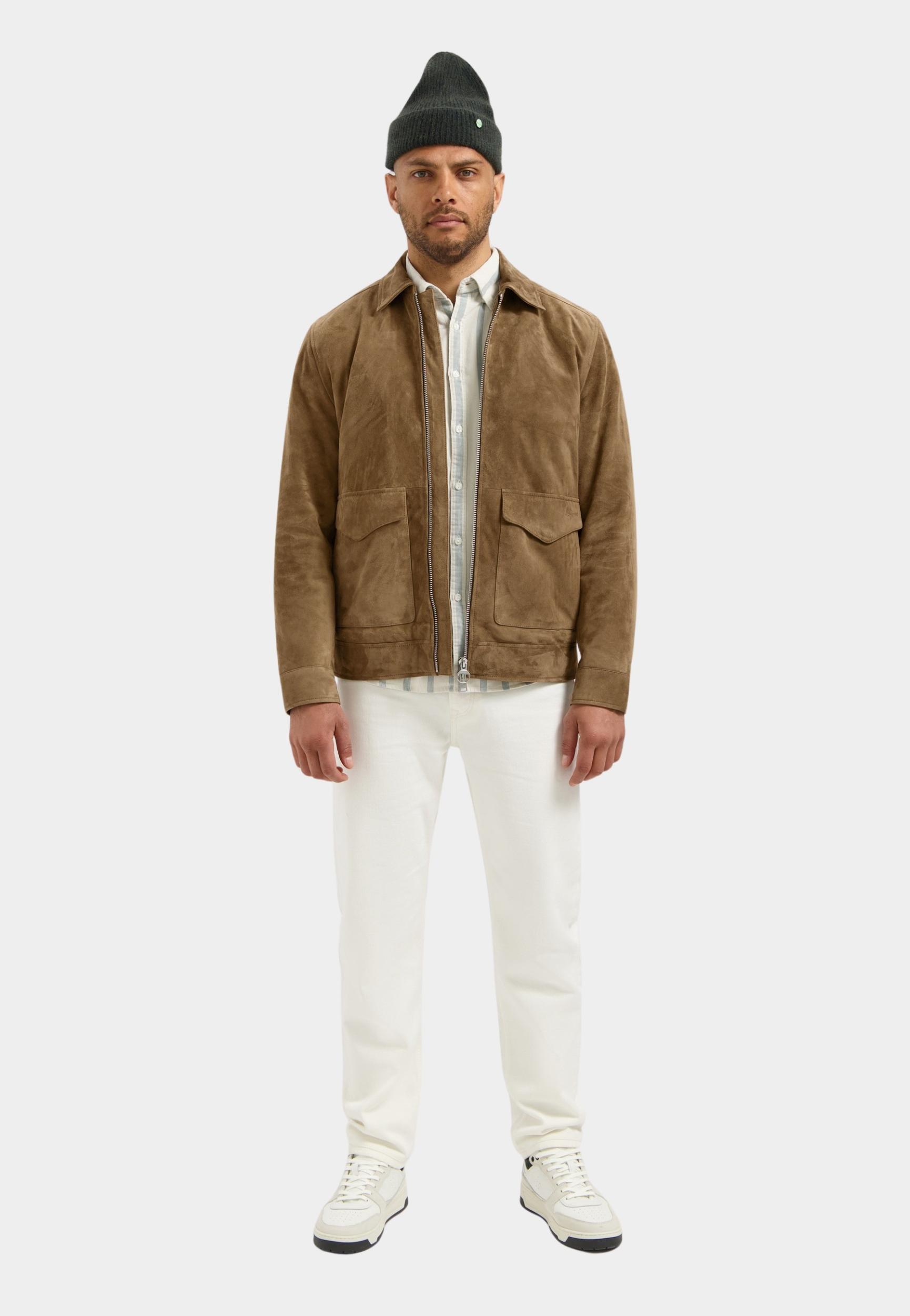 Dstrezzed Lederen Jack Bruin DS_Gil Jacket 101614/275