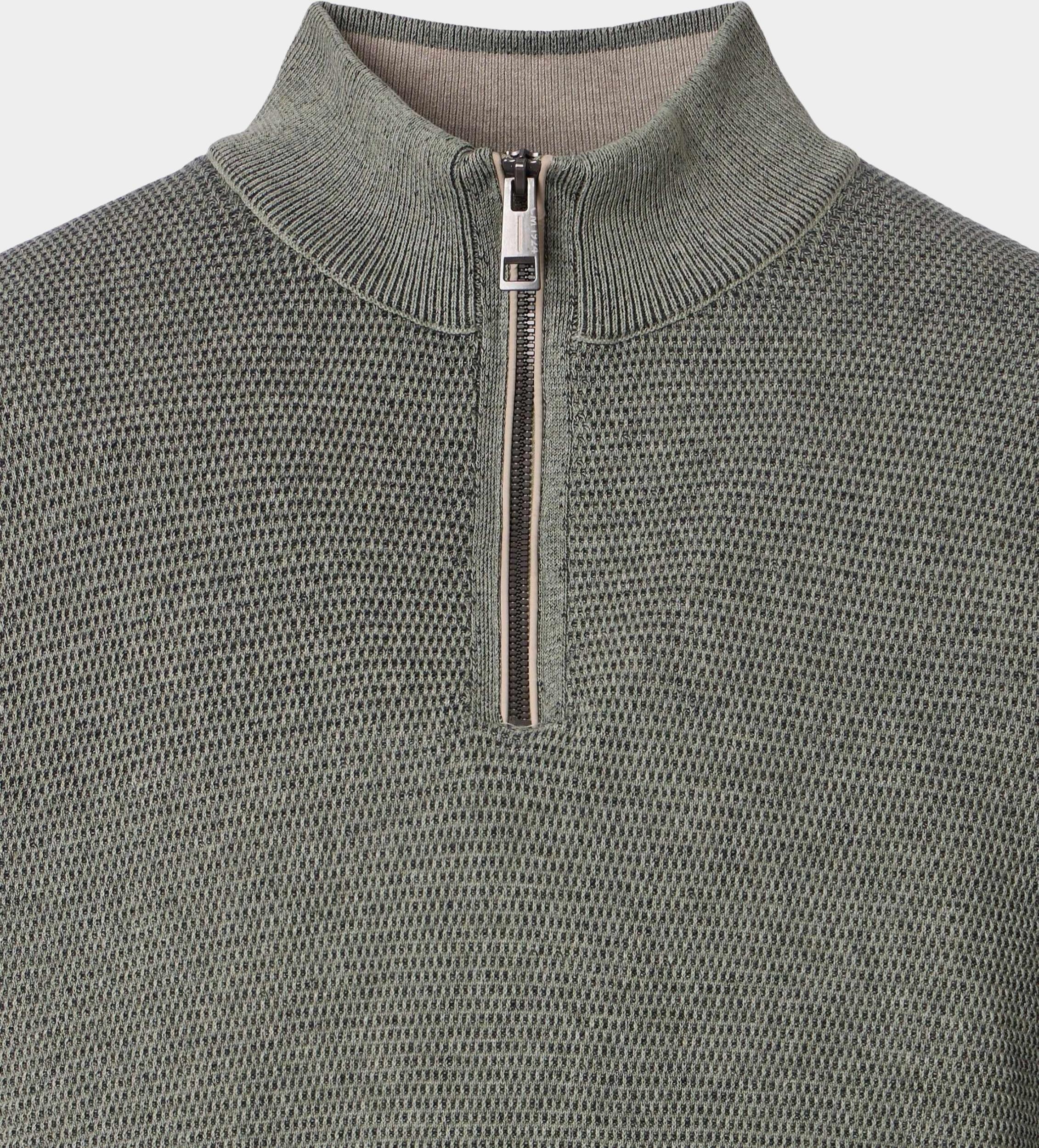 Casamoda Vest Groen Stricktroyer SNOS 454479000/381