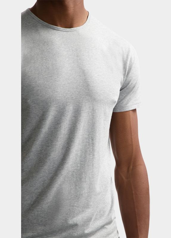 Dstrezzed T-shirt Grijs Bronson 2 Pack Round Neck Tee 707012/893