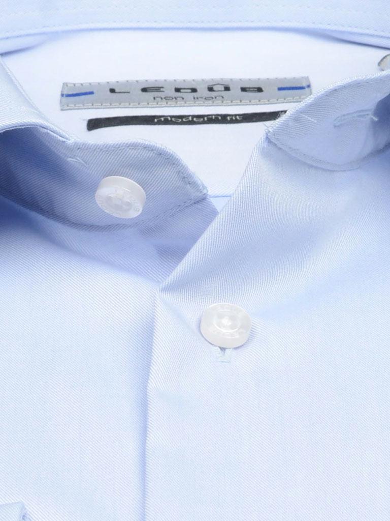 Ledub Business hemd lange mouw Blauw Business overhemd lange mouw 0023528/120000