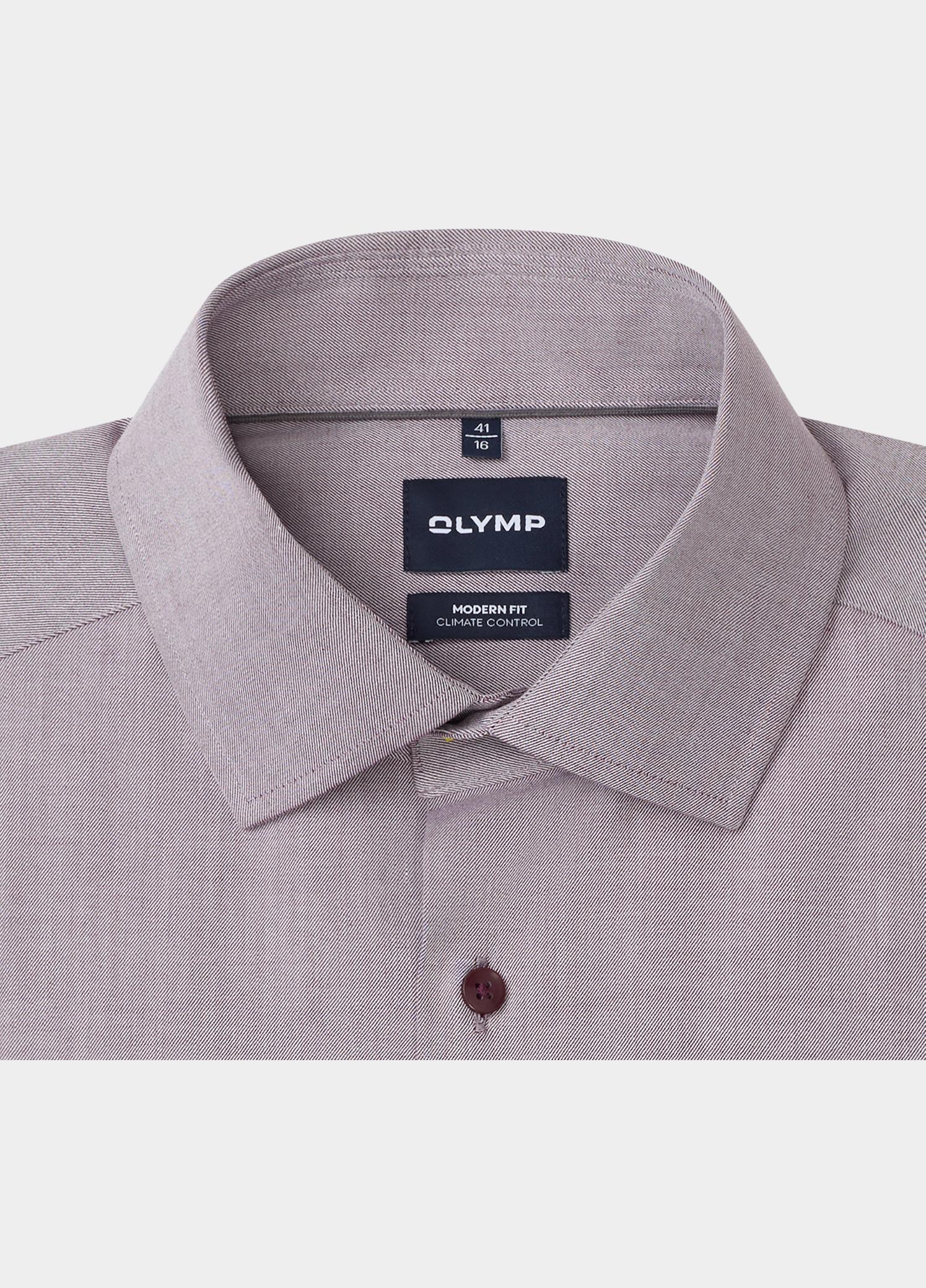 Olymp Zakelijk overhemd heren Rood Luxor CC mf D.2115 o.T. 123024/38