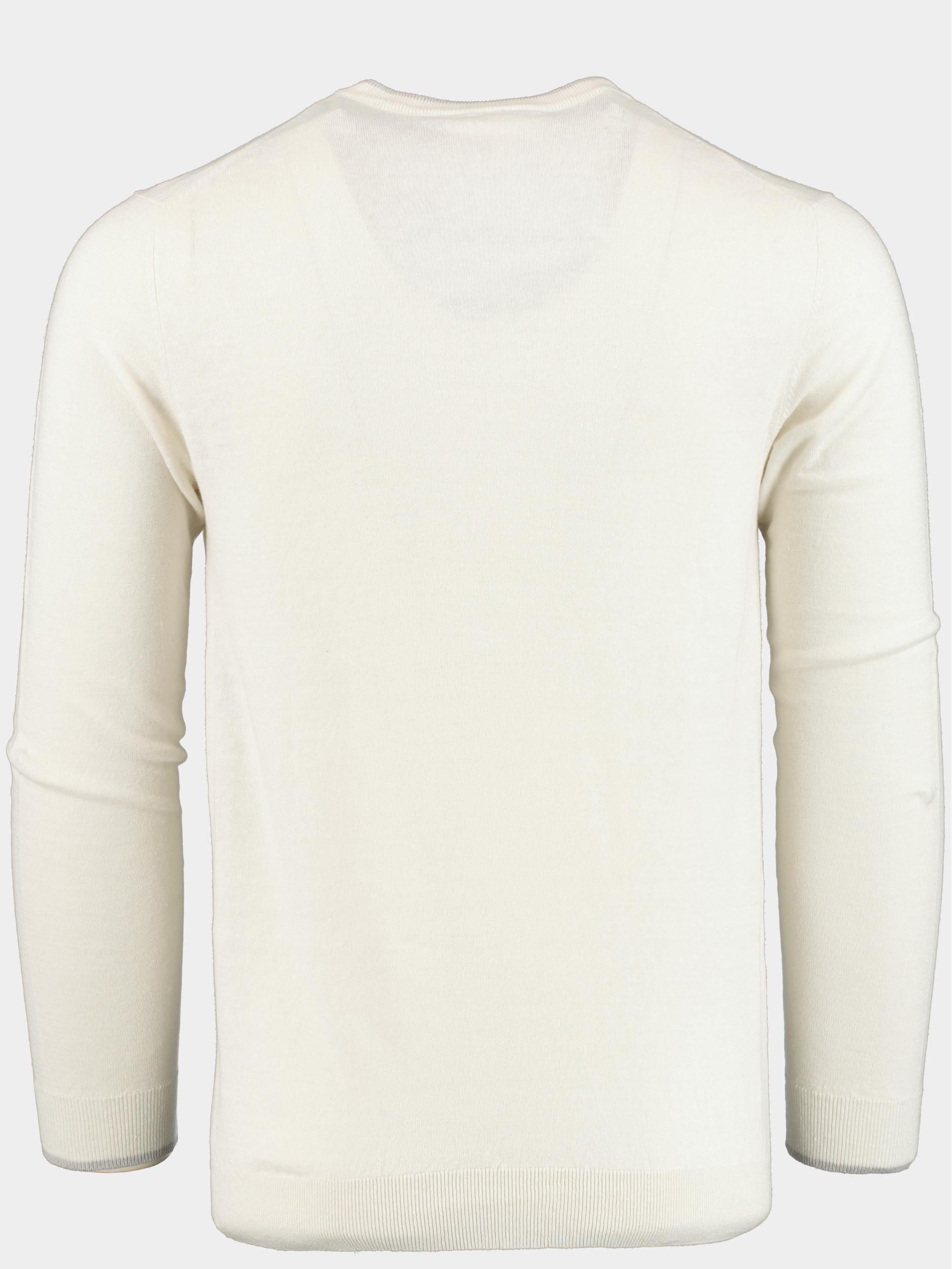 Born With Appetite Pullover Beige Johan R-neck Pullover Flatkni 23105JO11/150 off-white