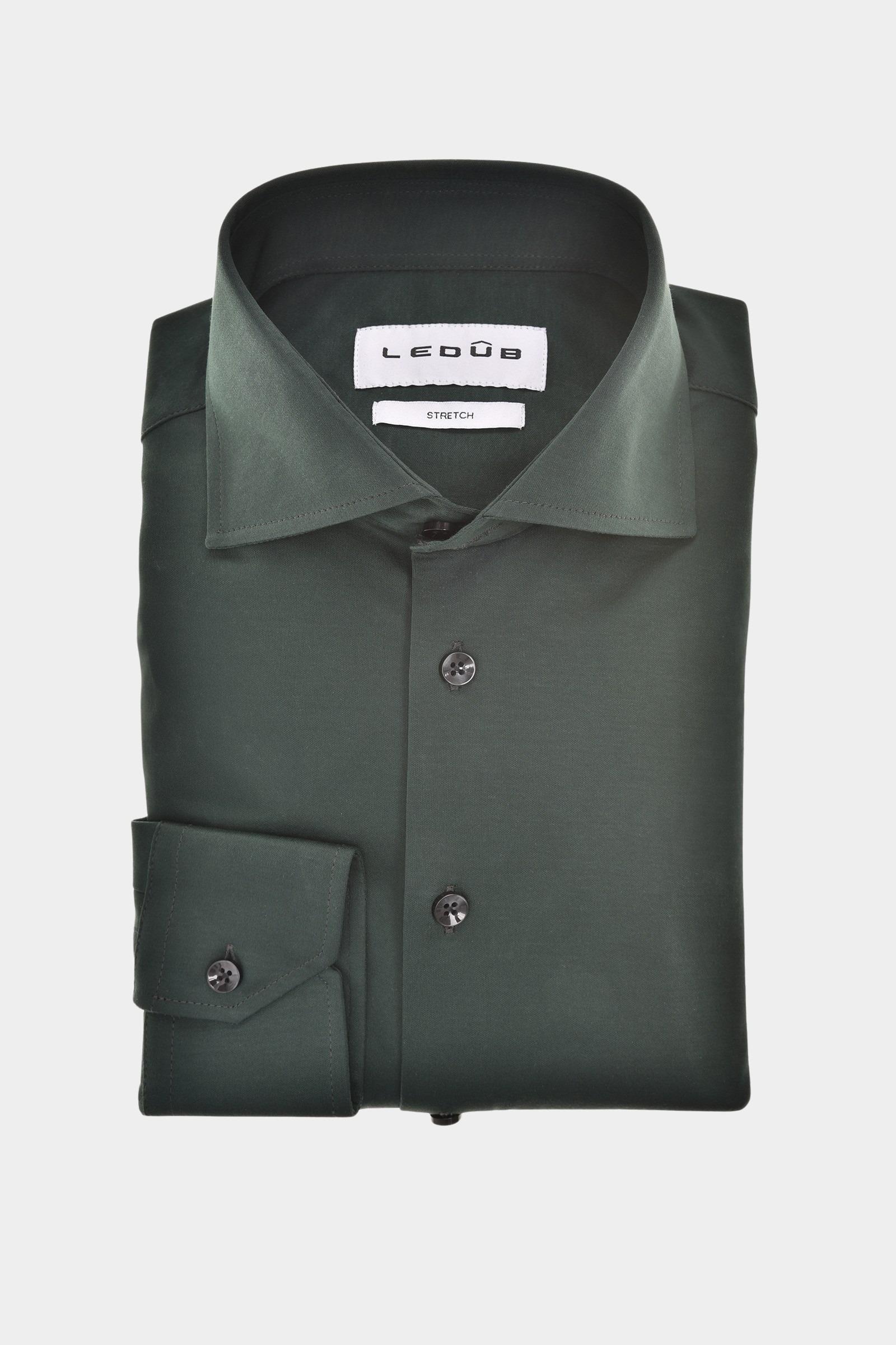 Ledub Business hemd lange mouw Groen MFN5 0143116/591-000-000