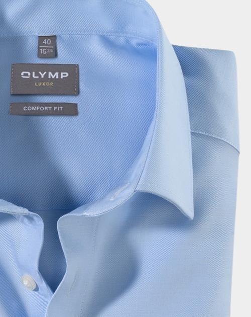 Olymp Business hemd lange mouw Blauw 0725/64 Hemden 072564/10