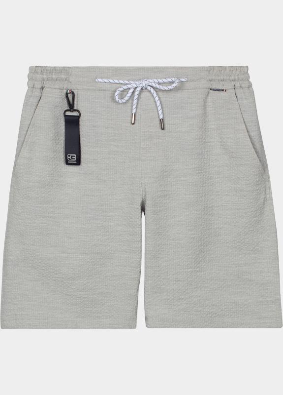 Giordano Korte Broek heren Grijs Sassari short Technical Plain 611105/91