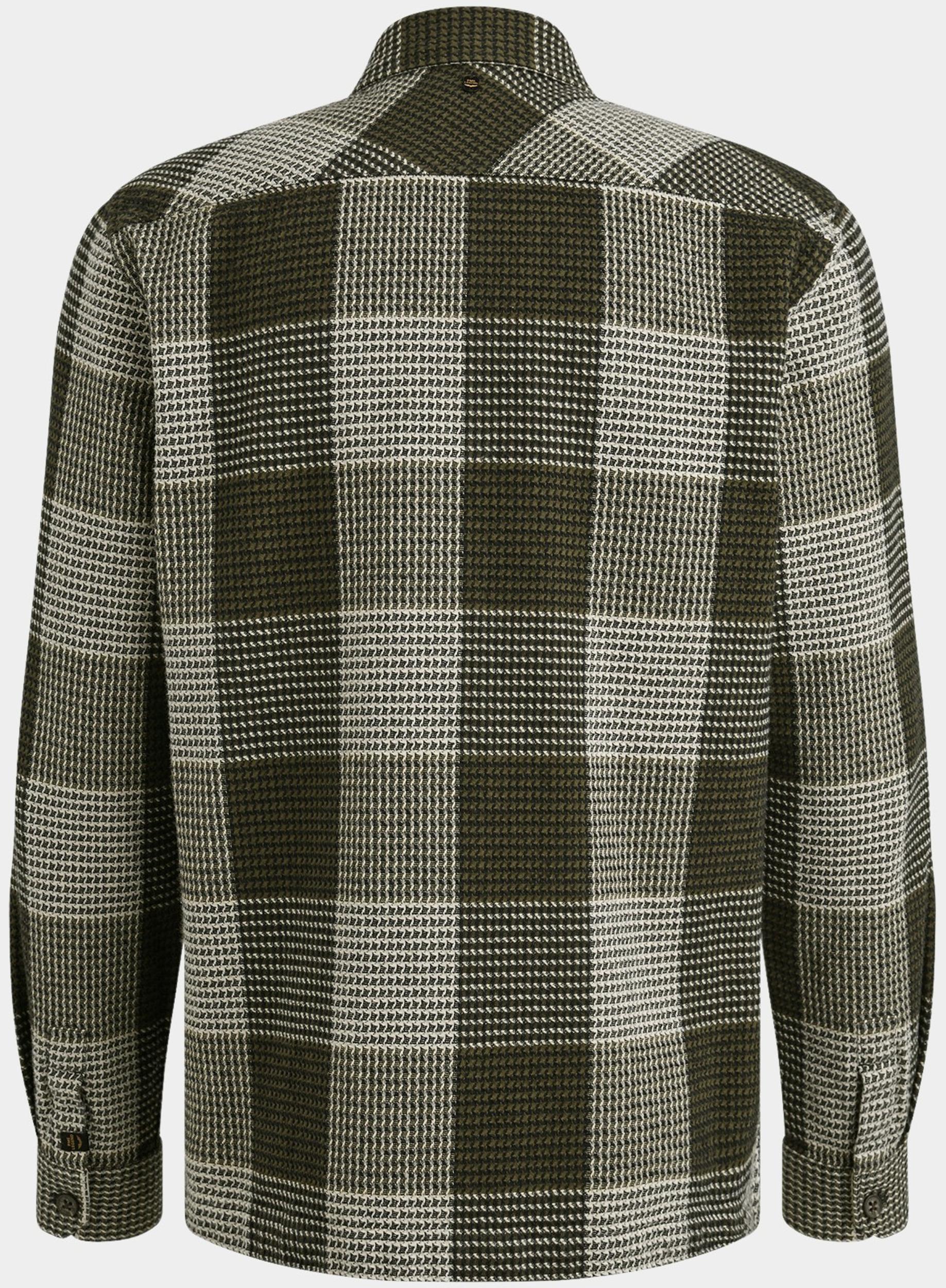 PME Legend Casual hemd lange mouw Groen LONG SLEEVE SHIRT Structure B PSI2508214/6416