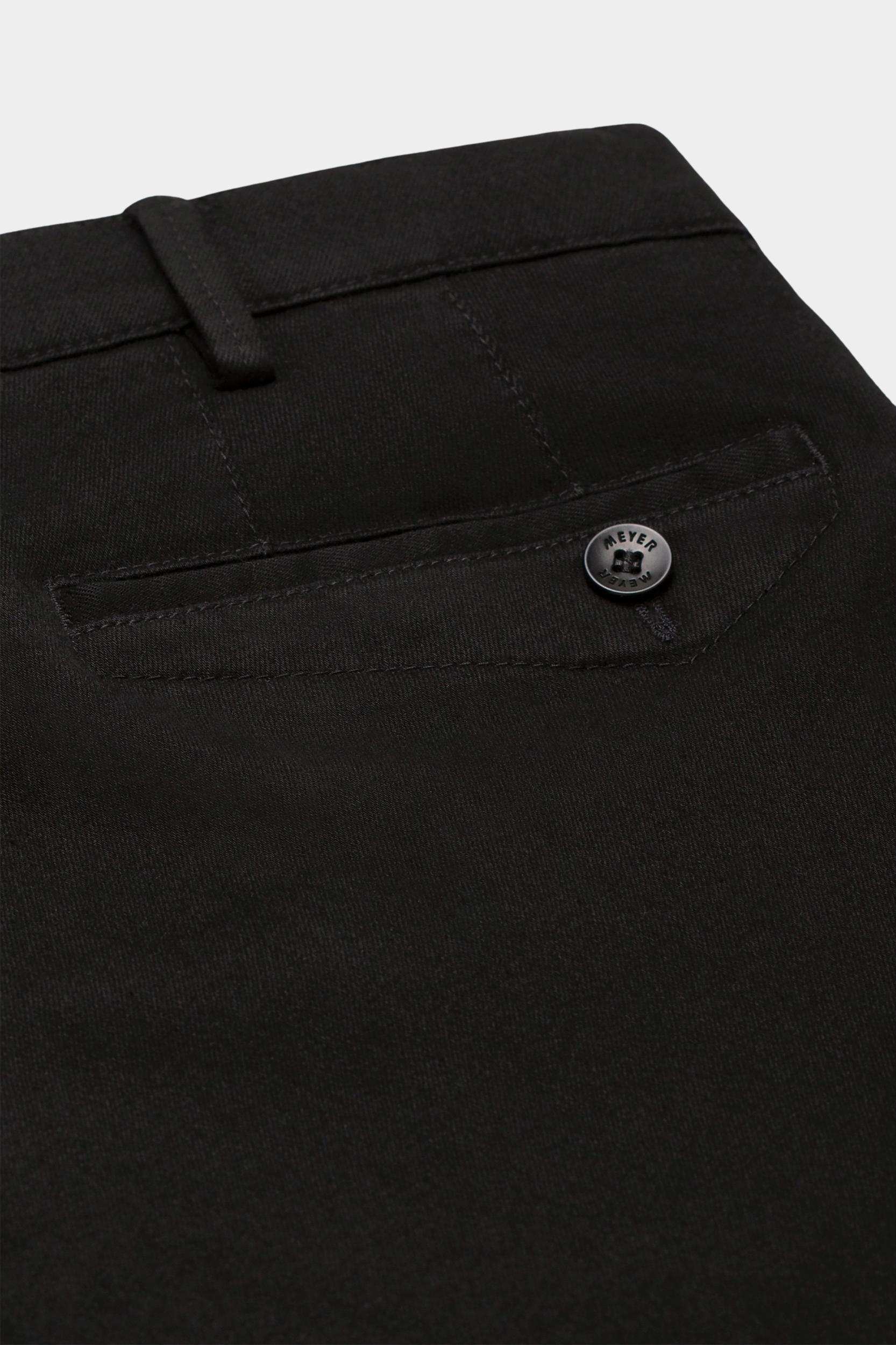 Meyer Flatfront Jeans Zwart DUBLIN Art.2-4556 1272455600/09