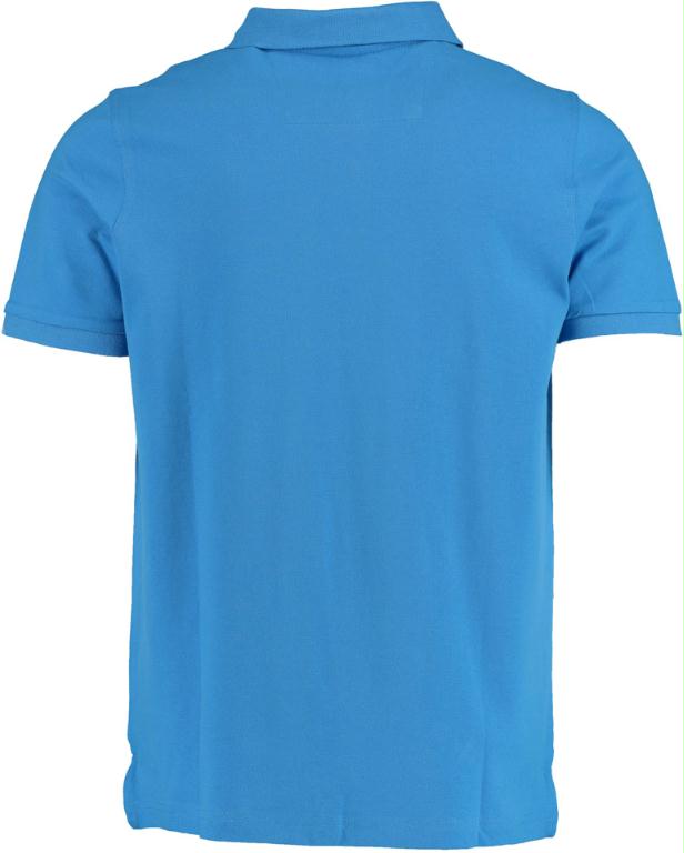 Commander flag Polo korte mouw Blauw (S)NOS 3-Kn.-Polo-Shirt,1/2 A 214007650/603
