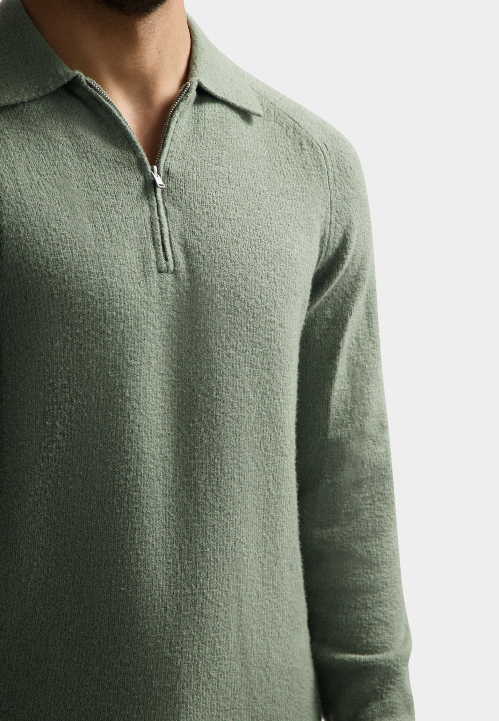 Dstrezzed Polo lange mouw Groen Yvain Polo 405936/544