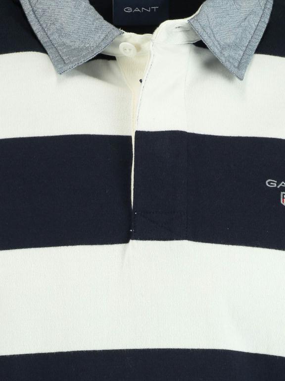 Gant Sweater Wit Original Barstripe Heavy Rugge 2005031/113