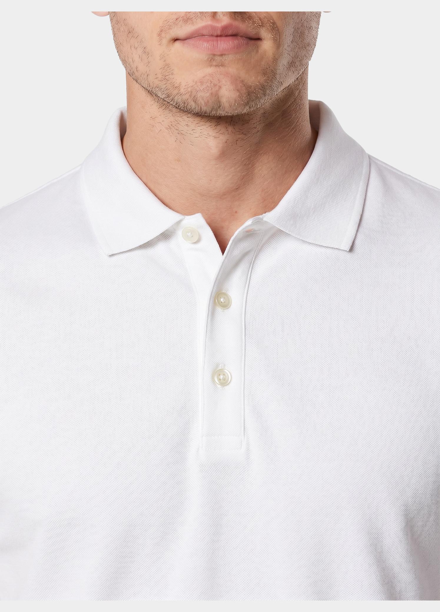 Born With Appetite Polo heren Wit Arto Polo BWA25108AR22/100 white