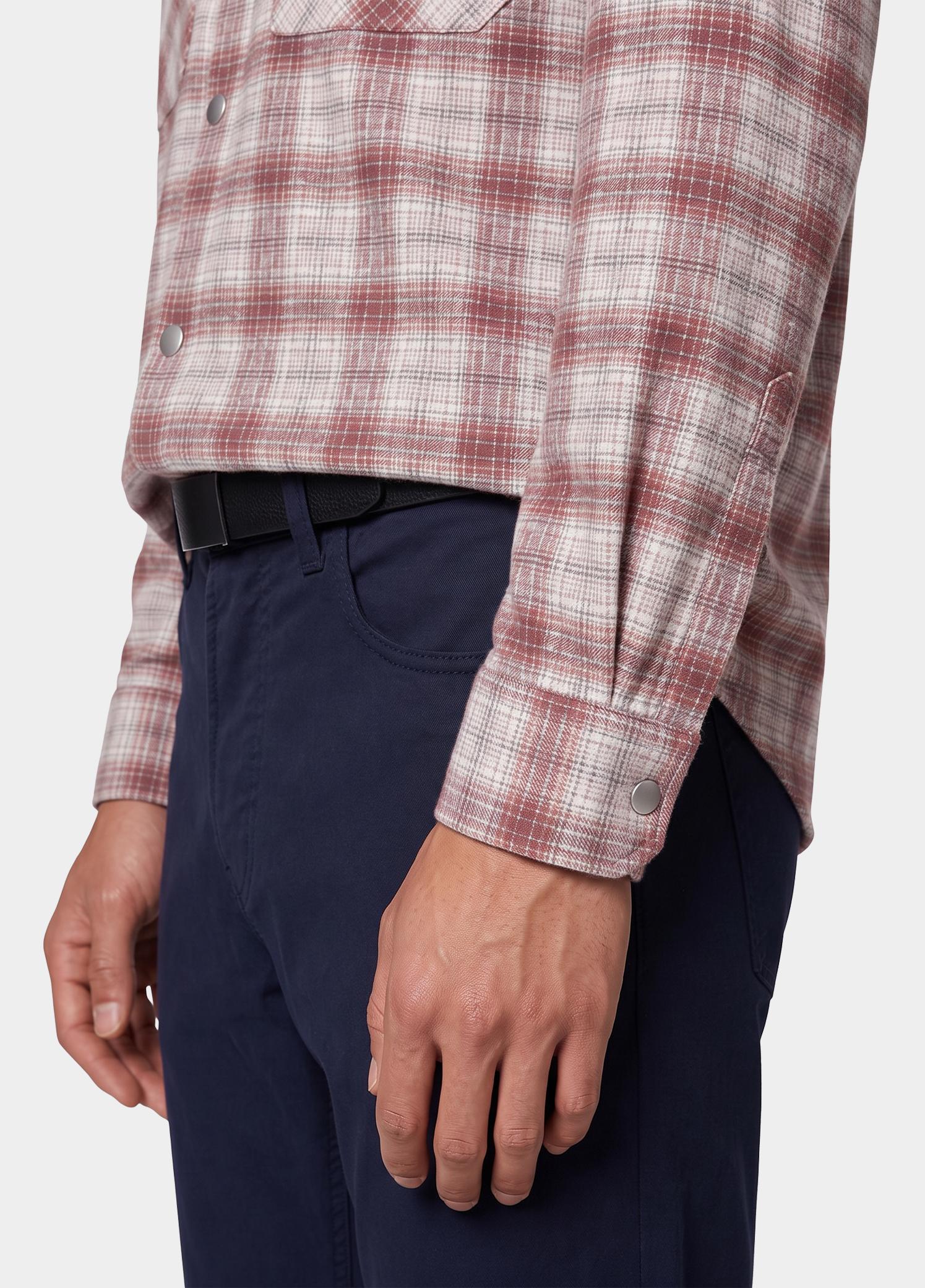 Cast Iron Overhemd heren Grijs Long sleeve shirt Dobby yarn CSI2610253/9024