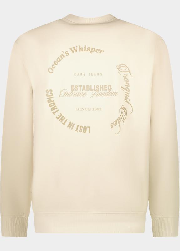 Cars Jeans Sweater Beige Yezmo 62171/83