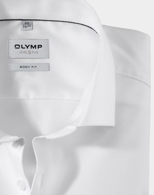 Olymp Business hemd lange mouw Wit 0566/64 Hemden 056664/00