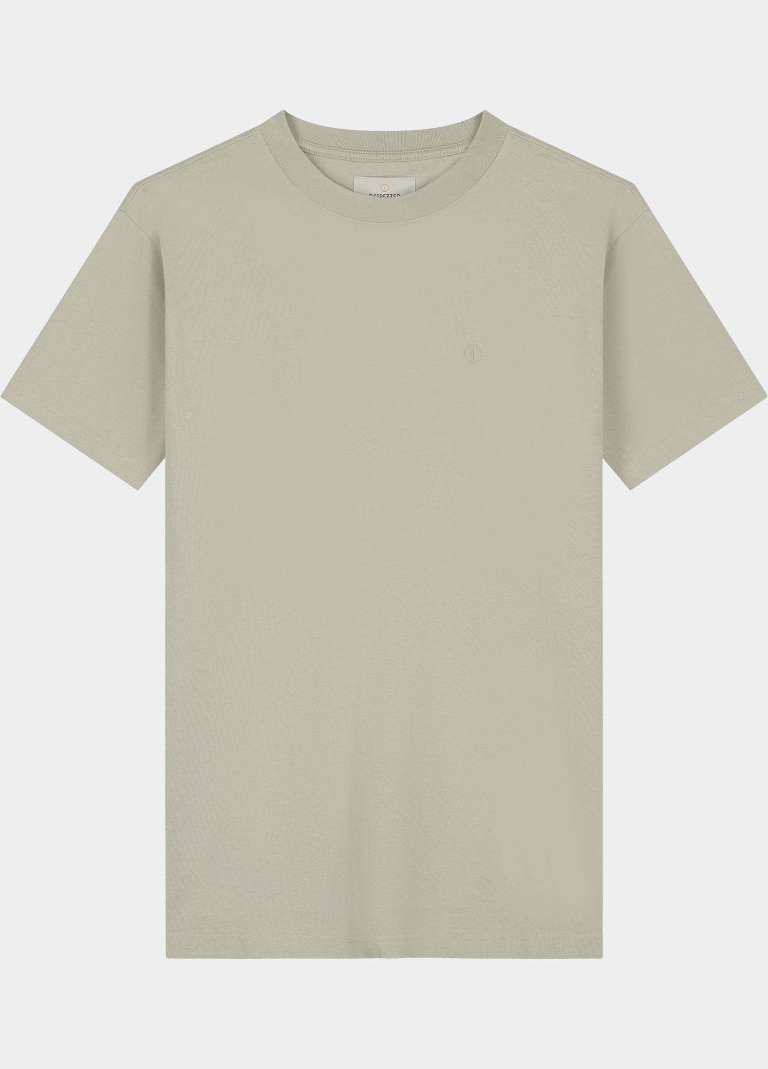 Dstrezzed T-shirt heren Beige Collin SS Tee 203012/278