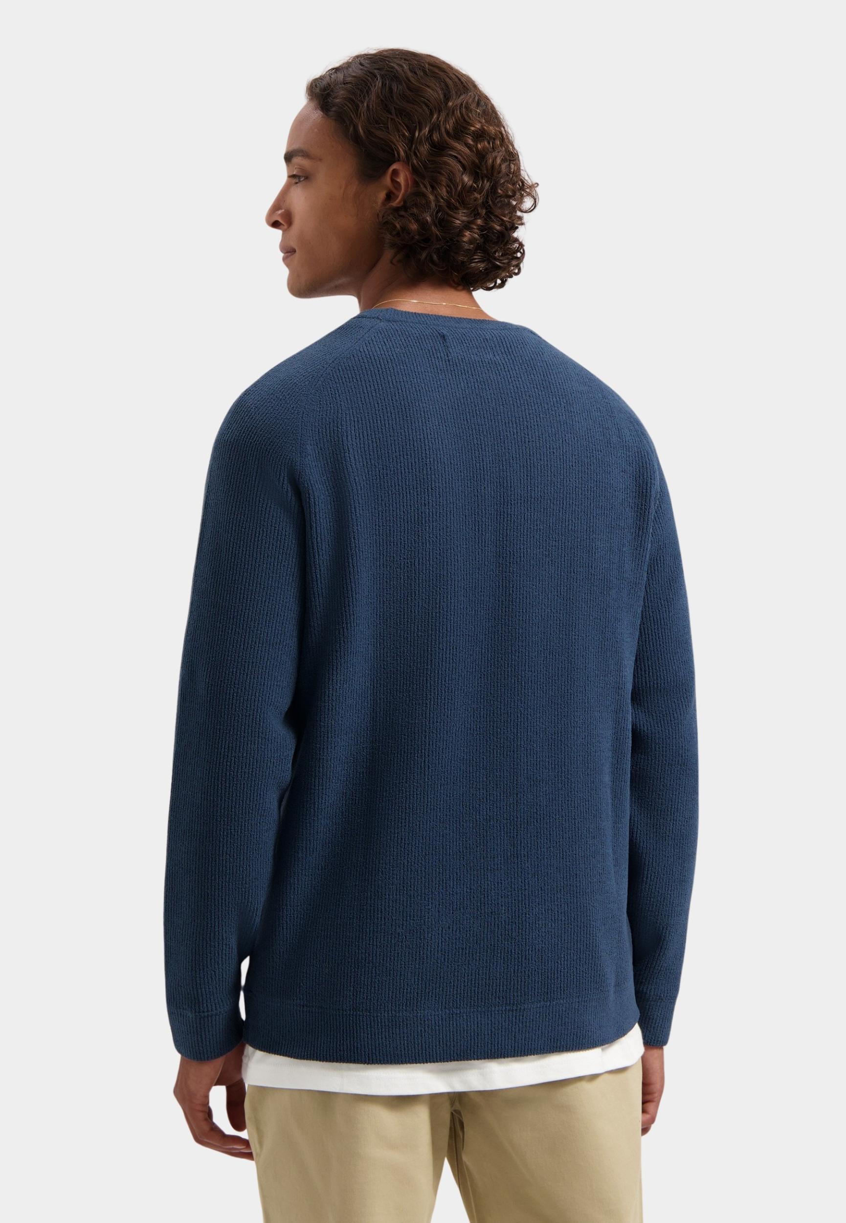 Dstrezzed Pullover Blauw Njord Crew 405582-AW24/694