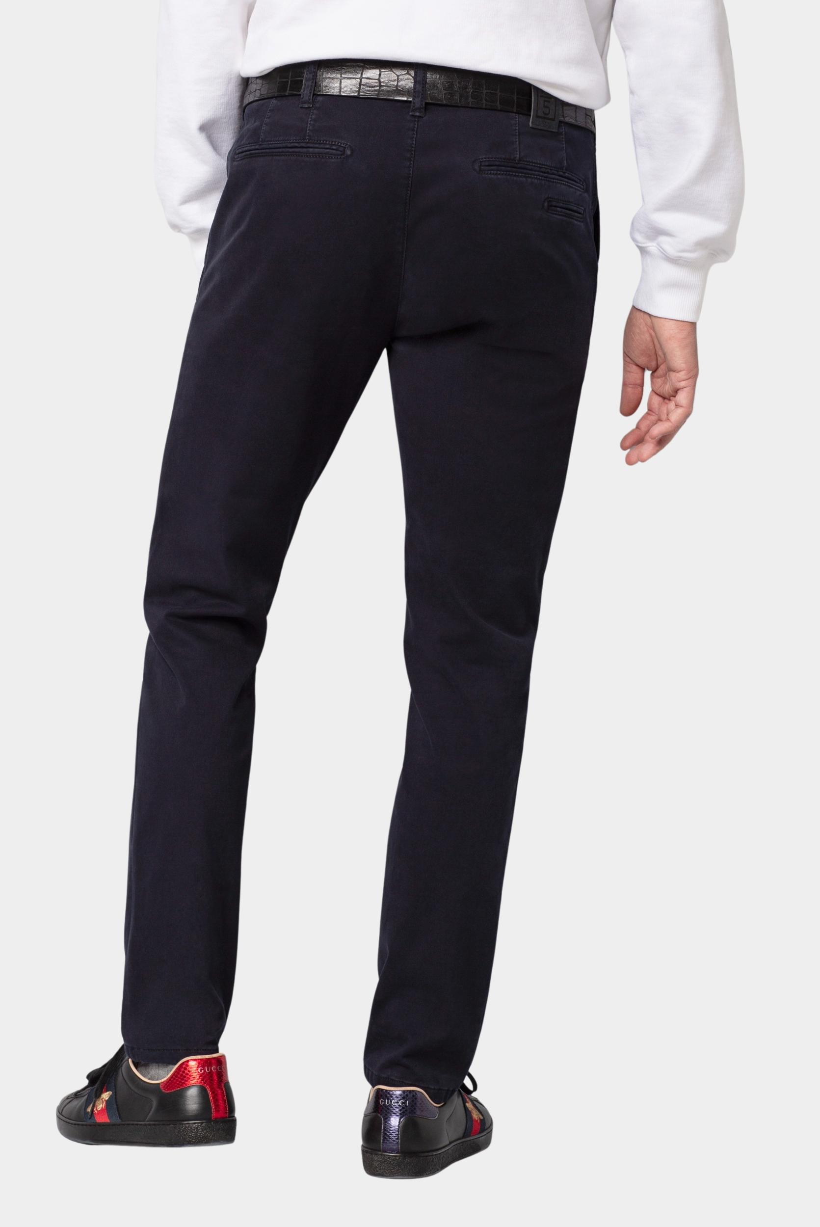 Meyer Katoenen Broek Blauw FIT Art.9-6106 3659610600/19