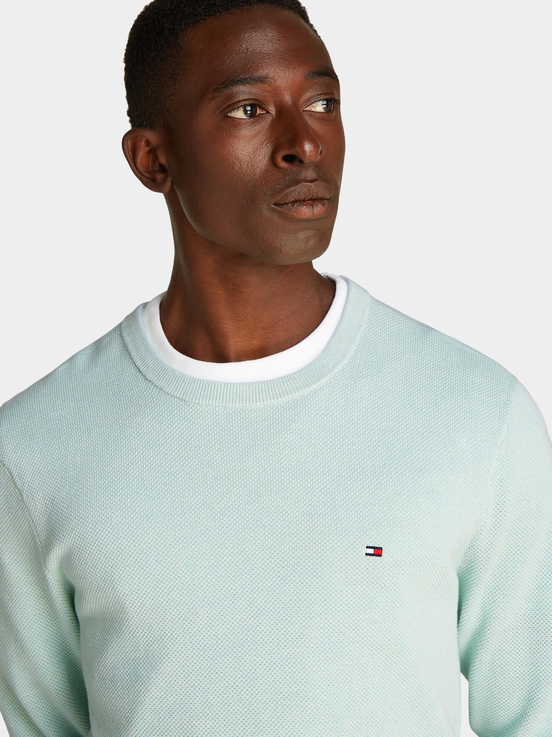 Tommy Hilfiger Pullover Groen Essential Structure Crew Neck MW0MW36347/MRE