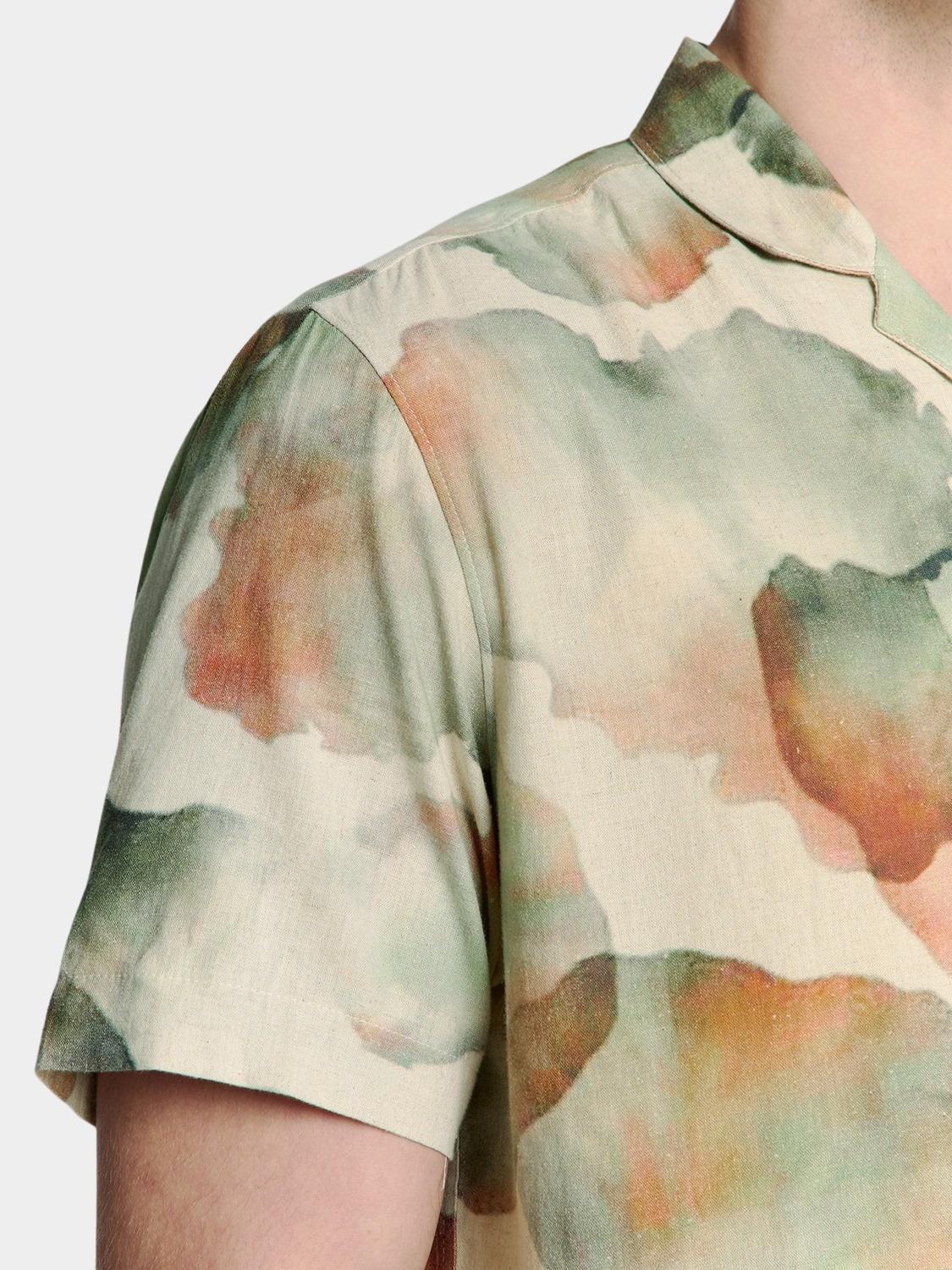 No Excess Casual hemd korte mouw Groen  27440345/058